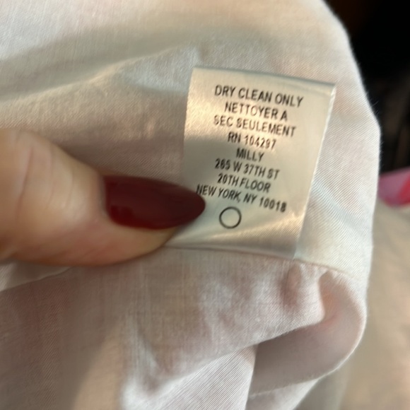 Milly of NY Dress Hydrangea Floral Sleeveless Yellow Size 2 V-neck - Picture 10 of 10